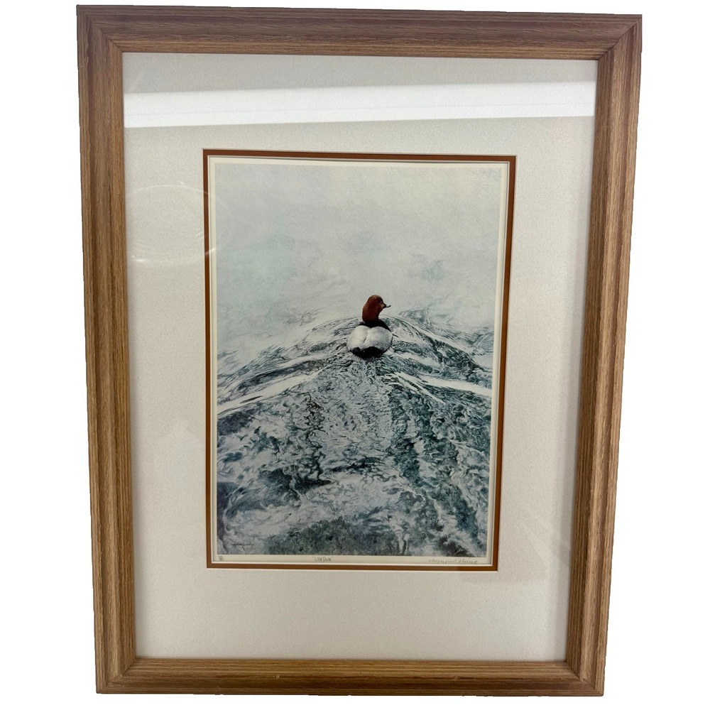 Raymond Harris Ching "Wild Duck" Signed‎ Limited Edition Art Print #470/500 M&F